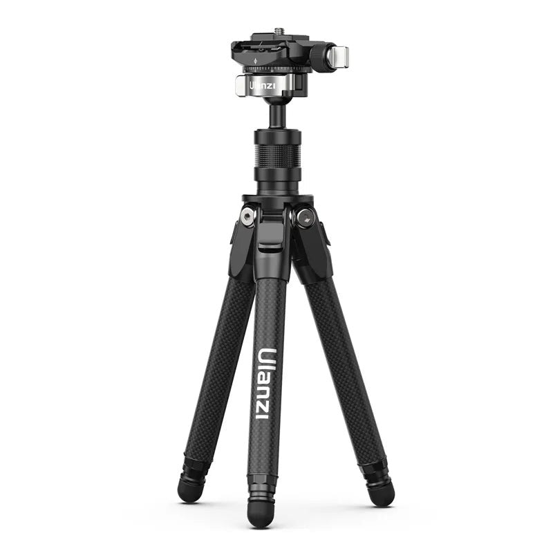 Ulanzi TT35 Carbon Fiber Hiking Stick Tripod Kit with Arca-Swiss and F38 Quick Release Plate Compatible Ball Head for Camera, Detachable 4-Section Monopod Legs, 146cm Maximum Working Height, and 5kg Load Capacity for Photography