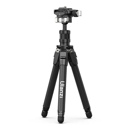 Ulanzi TT35 Carbon Fiber Hiking Stick Tripod Kit with Arca-Swiss and F38 Quick Release Plate Compatible Ball Head for Camera, Detachable 4-Section Monopod Legs, 146cm Maximum Working Height, and 5kg Load Capacity for Photography