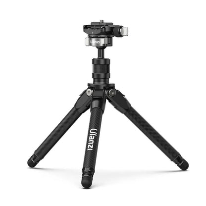 Ulanzi TT35 Carbon Fiber Hiking Stick Tripod Kit with Arca-Swiss and F38 Quick Release Plate Compatible Ball Head for Camera, Detachable 4-Section Monopod Legs, 146cm Maximum Working Height, and 5kg Load Capacity for Photography