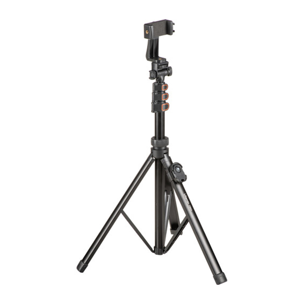 Ulanzi TB64 TB64Z Aluminum Camera Tripod with Smartphone Holder and Remote (Optional Purchase) for Live Streaming, Vlogging, Video Content Creation, Photography, or Serve as Light Stand | T115GBB1 T126USB1