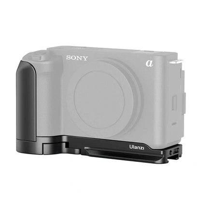 [CLEARANCE] Ulanzi CA26 Formfitting Aluminum L-Bracket for Sony ZV-E1 Vlogging Camera with Arca-Swiss Quick Release Stabilizer Rail, Cold Shoe, 1/4" & 3/8" Mounting Holes | C050GBB1
