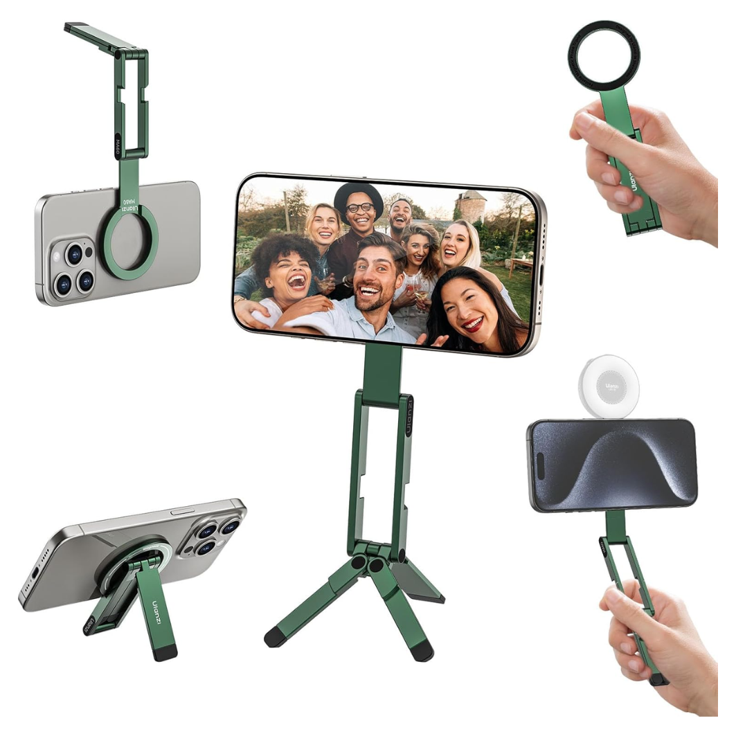 Ulanzi MA60 Foldable MagSafe Smartphone Tripod Stand for Smartphone & Other Compatible Devices