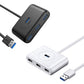 UGREEN 4-in-1 USB 3.0 Port Hub 5Gbps Data Transfer Adapter for PC, Laptop, External Hard Drive, Flash Drives, Keyboard - 0.5 Meter | 20290
