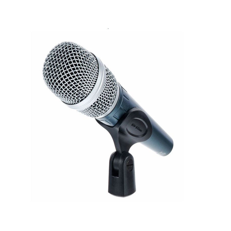 Behringer SB 78A Condenser Cardioid Microphone with Integrated Spherical Wind & Pop Noise Filter, Mute & Voice Activated Recording Function, Shock Stand Mount Included, 3-Pin XLR Connector, 50Hz to 16kHz Frequency Response