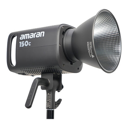 Aputure Amaran 300c / 150c RGB LED Monolight with Fully Tunable CCT 2500-7500K, 9 Preset Special Effects, Bowens S Mount Hyper Reflector Accessory and Bluetooth Wireless Control for Photography and Live Streaming - Gray | Deep Gray | White