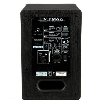 [CLEARANCE] Behringer Truth B1031A High-Resolution Active 2-Way 150W Reference Studio Monitor with 8 Inches Kevlar Woofer, 1 Inch Silk Dome Tweeter, Built-in Overload Protection