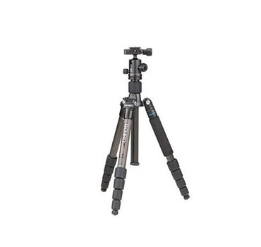 Benro C1692TB0 Transfucntional Travel Angel II Carbon Fiber Tripod Kit with B0 Ball Head, Built-in Bubble Level, Detachable Leg as 1.3m Monopod, Twist Lock Legs, 5-Section, Extends Up to 1.6m, 8kg Max Payload for Camera Photography