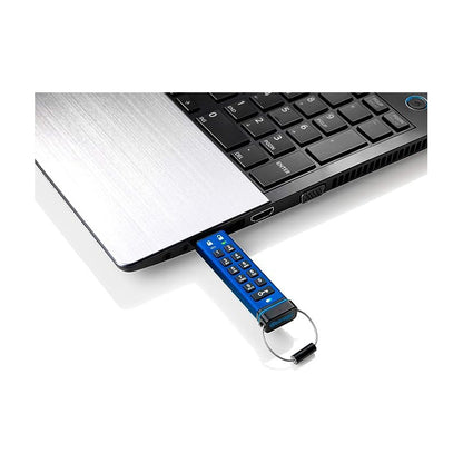 datAshur iStorage PRO32GB | 64GB |128GB 256-bit AES Encrypted USB 3.2 Flash Drive with Password Protection, PIN-Protected with Alphanumeric Keypad, 169 MB/s Max. Read Speed, 135 MB/s Max, Write Speed | IS-FL-DA3-256