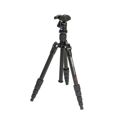 [CLEARANCE] Benro C0691T Transfunctional Travel Angel Carbon Fiber Tripod Kit with B00 Ball Head, Built-in Bubble Level, Detachable Leg as 1.3m Monopod, Twist Lock Legs, 5-Section, Extends Up to 1.5m, 6kg Max Payload for Camera Photography C0691TB00