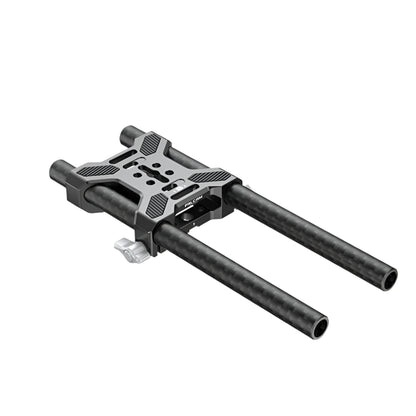 Falcam Rig Accessories Aluminum Alloy QR Quick Release Baseplate, SSD Holder Mount, Cable Clamp, Carbon Fiber 15mm Rod Clamps for Mirrorless Camera Cages