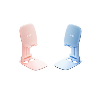 [CLEARANCE] Vention Adjustable Desktop Stand with Anti-Slip Silicone Pads, Compact Portable Design for 4.7 to 12.9" Mobile Phones and Tablets - Blue | KSGL0