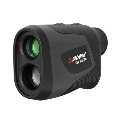 Sndway SW-M1000 Golf Telescope 1000M Water Resistant Laser Rangefinder Long Distance 750mAh Type-C with High-Precision Flag Pole Locking Vibration Function, Slope Mode Continuous Scan