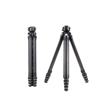 Falcam TreeRoot Carbon Fiber Fast Locking System Travel Tripod with 320P Inverted Ball Head & QR Quick Release Center Column, 20kg Maximum Load Capacity & 1.52m Height, Multifunctiol Hook for DSLR, SLR, Mirrorless Cameras | T00A4301 T00A4302 F38B4303