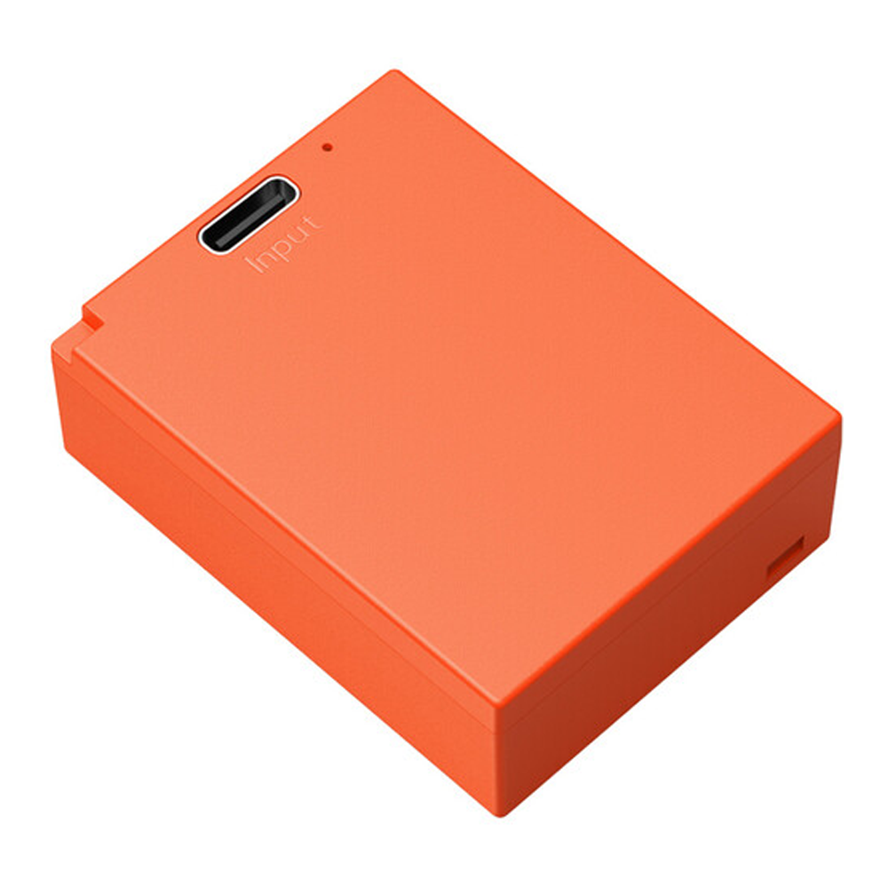 SmallRig NP-W126S Rechargeable Lithium-Ion Battery Pack 1050mAh 8.4V with USB Type-C Charging Cable for Selected Fujifilm Mirroless Cameras | Blue / Orange | 5062 5088