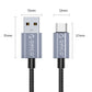[CLEARANCE] ORICO GQA15 (1.5m) USB-A to USB Type C Fast Charging Data Cable 5V/3A 15W, 480Mbps Transmission Rate, Nylon-Braided Aluminum Alloy for Smartphones, Android, Tablet