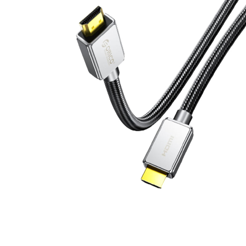 ORICO H8AY (5m) 8K 60Hz HDMI 2.1 UHD Video Data Cable Plug & Play Mirror & Extend with QFT 48Gbps High-Speed Bandwidth, 144Hz Refresh Rate, Dolby Vision, 12 Bit Color depth, Pure Copper Core for TV, Projector, PC, Laptop, Gaming Console