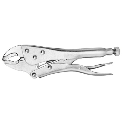 [CLEARANCE] INGCO 10" Curved Jaw Locking Plier Vise Grip Carbon Steel | HCJLW0210