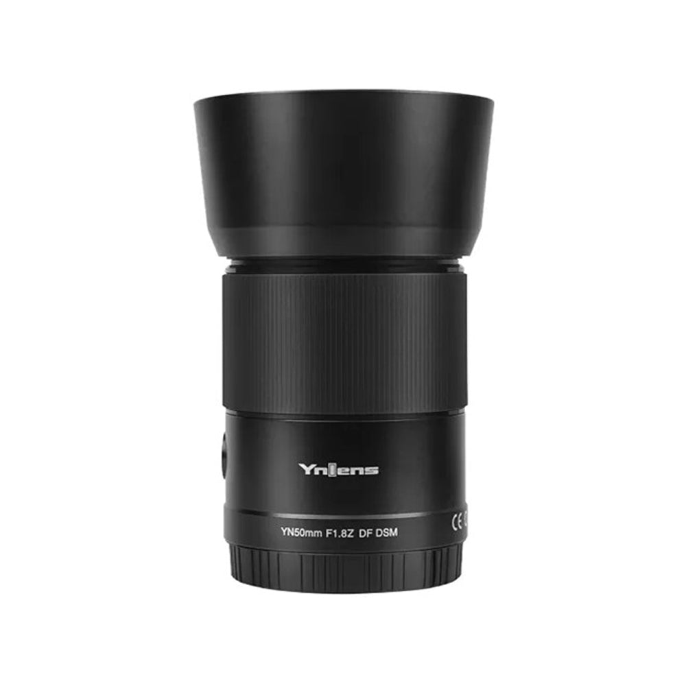 Yongnuo YN50MM F/1.8Z DF DSM Auto Focus Full Frame Prime Lens with Weatherproof Rubber Ring and USB Type-C Port for Nikon Z-Mount Mirrorless Camera | JG Superstore