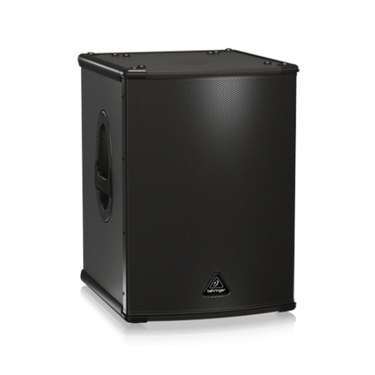 Behringer Eurolive B1500XP High-Performance Active 3000W Powered PA Subwoofer with 15 Inches Turbosound Speaker, Built-In Active Stereo Crossover, Class-D Amplifier, Bass Boost, Phase Switch, Pole Socket Mount Speaker