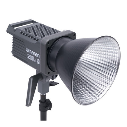 Aputure Amaran COB 200x S Bi-Color / 200d S Daylight 200W LED Monolight with Bowens S Mount Hyper Reflector and Bluetooth Wireless Control for Photography Live Streaming Broadcast and Film Production Studio Lighting Equipment