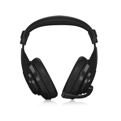[CLEARANCE] Behringer HPM1100U Multi-purpose USB Stereo Headset with Built-in Controls for Volume & Muting, Ultra-comfortable Adjustable Headband & Top-Notch Ear Cushions, Rotatable Boom Mic, 2m Cable Length, 20Hz to 20khz Frequency Range