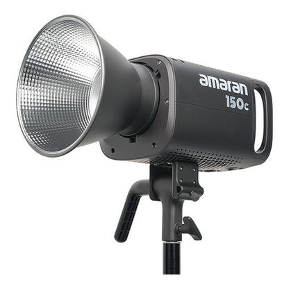 Aputure Amaran 300c / 150c RGB LED Monolight with Fully Tunable CCT 2500-7500K, 9 Preset Special Effects, Bowens S Mount Hyper Reflector Accessory and Bluetooth Wireless Control for Photography and Live Streaming - Gray | Deep Gray | White