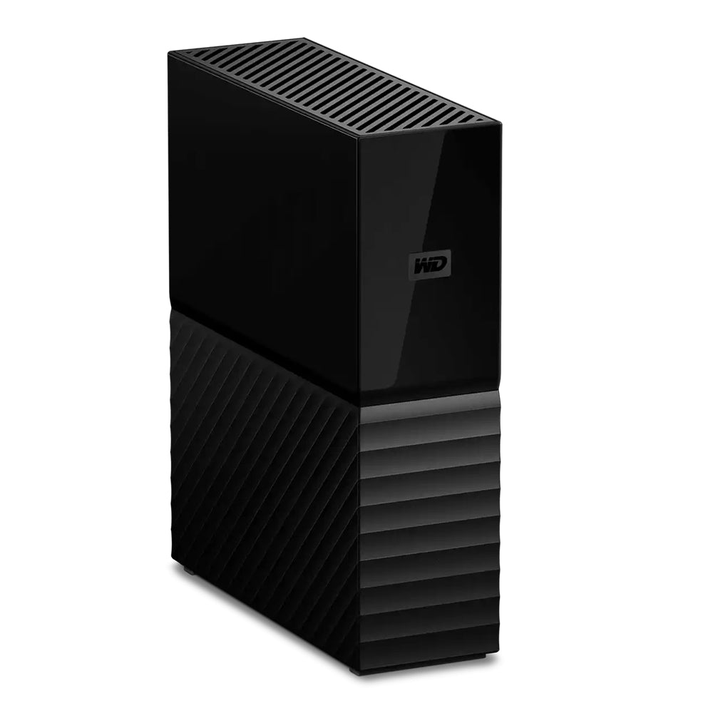 Western Digital WD My Book Desktop External Hard Drive 12TB / 8TB / 6TB / 4TB USB 3.0 HDD Storage with Password Protection, Back Up Software, and Power Supply for Windows and MacOS Computer Laptop PC Setup WDBBGB00