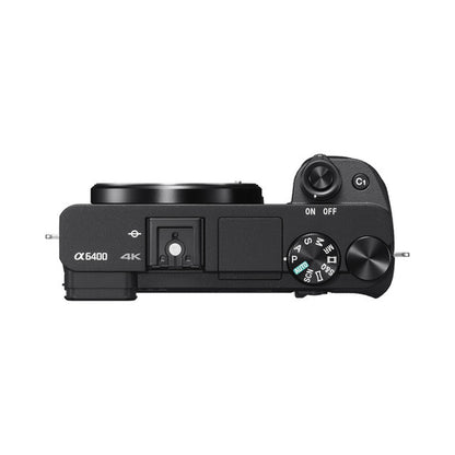 Sony Alpha ILCE-6400L / A6400 Digital Camera with E-Mount 16-50MM F/3.5-5.6 OSS Lens, APS-C Sensor, WiFi Bluetooth, 4D Focus, 4K HDR, Real Time Eye AF and Touch Screen Display