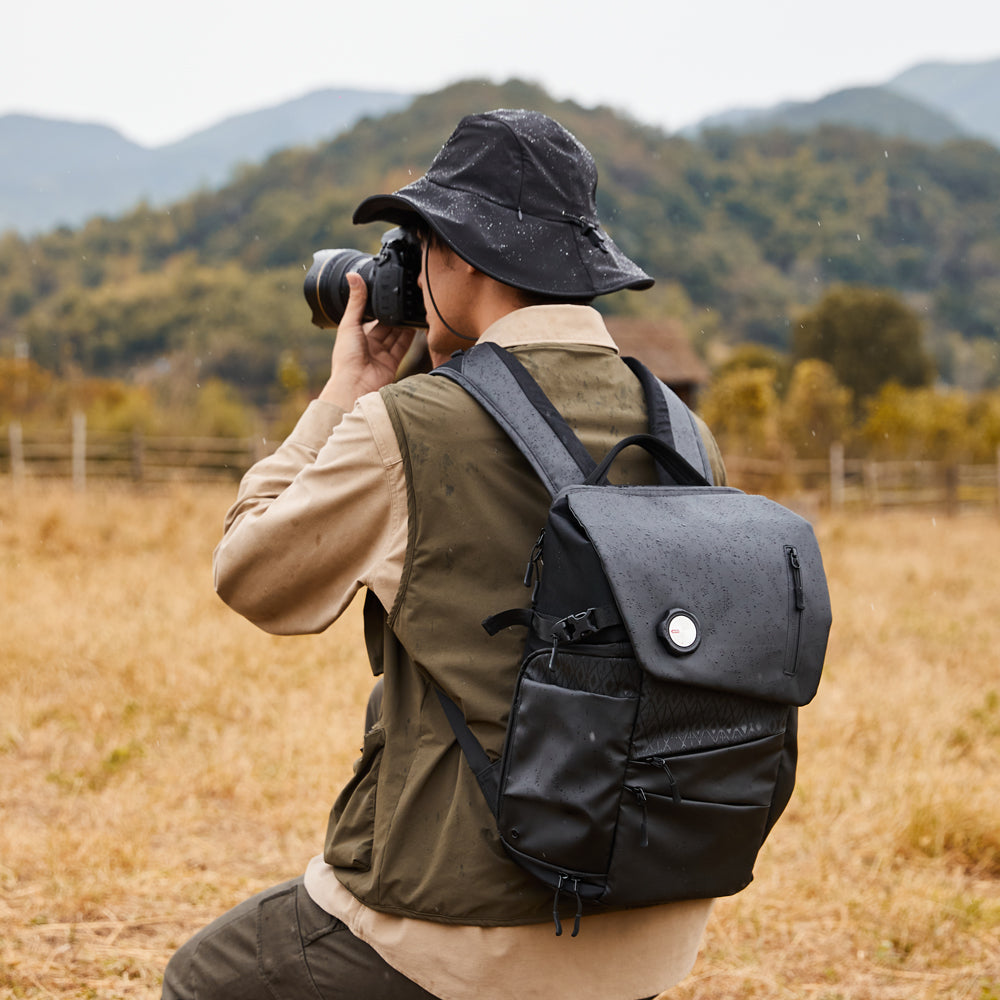 Eirmai F4D 20L | F3D 16L Falcon Camera Backpack Bag with FIDLOCK Twist-Open Mechanism, Quick Side-Access, Laptop Compartment, Tripod & Bottle Holder, Waterproof Rain Cover, Multiple Pockets & Storage for Sony FUJIFILM Canon Nikon Lumix