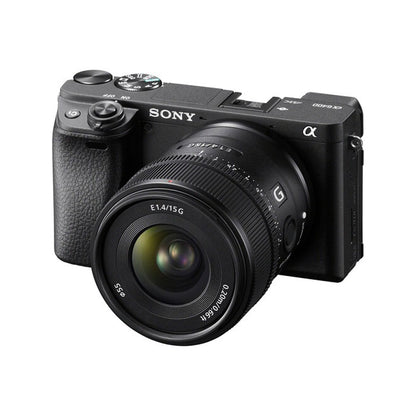 Sony E 15mm f/1.4 G Ultra-wide-angle Prime Lens with APS-C Sensor Format for E-Mount MIrrorless Digital Camera | SEL15F14G