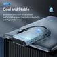 ORICO 12-in-1 (RGB) USB 3.1 Type C Multifunctional Docking Station with 5Gbps USB-C Input, 4K 60Hz, PD 100W, 5Gbps USB-A 3.1. USB-A 2.0, 1080p VGA, 1000Mbps Ethernet, 3.5mm Audio Port, SD & TF Card Slot (Gray, Rose Gold, Silver) | XCR-X1