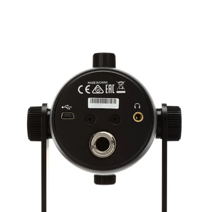 Behringer BIGFOOT All-In-One USB Studio Condenser Microphone with 4 Pickup Modes, Onboard Headphone Amplifier 3.5mm TRS Output Jack, Onboard Monitoring & Control, 20Hz–20kHz (-10dB) Frequency Range, USB mini-B