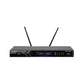 Phonic PCT-1100M Dual Channel Wireless Microphone System with OLED Display Screen, Auto Frequency Selection up to 30MHz, and Transmitter Sync