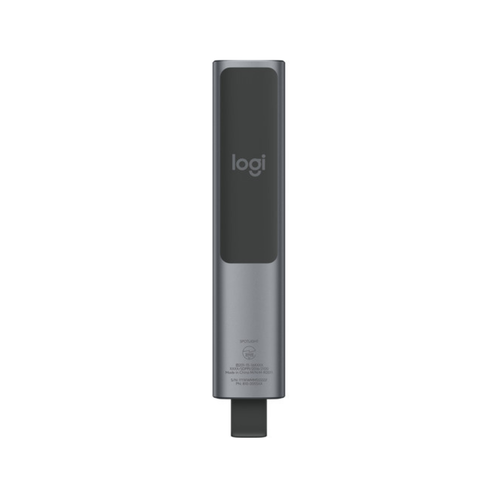 Logitech Spotlight Presentation Remote Advanced Digital Highlighting with Bluetooth, Universal Presenter Clicker, 30m Range and Quick Charging