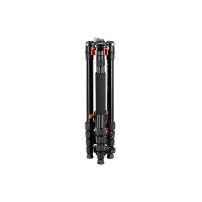 K&F Concept KF09 Series 2-in-1 Aluminum Multifunctional Camera Tripod Monopod Detachable 67"/1.7m Transverse Center with Inverted & Overhead Shooting, 10kg Load, Twist Lock, 28mm Metal Ball Head for DSLR Canon Nikon Sony | KF09-085V1