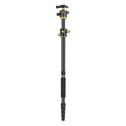 K&F Concept KF09 Series 2-in-1 Aluminum Multifunctional Camera Tripod Monopod Detachable 67 inches/1.7m Transverse Center with Inverted & Overhead Shooting, 12kg Load, Twist Lock, 32mm Metal Ball Head for DSLR Canon Nikon Sony | KF09-085V
