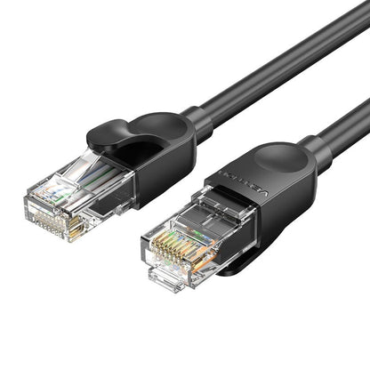 [CLEARANCE] Vention Cat6A UTP Patch Ethernet LAN Cable Gray with 1000Mbps Data High Speed, Sgless Cable, Gold-Plated Pins RJ45 for Internet, PC, Laptop, TV, Printer, Switch (15m / 20m / 25m / 30m / 35m / 40m / 50m) | IBNB Series