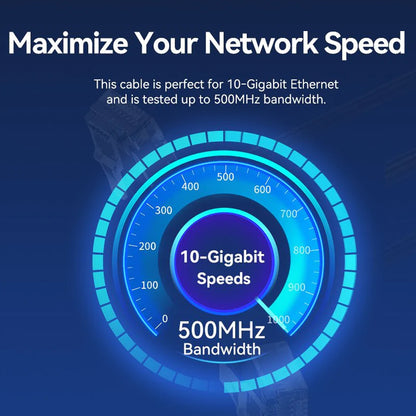 [CLEARANCE] Vention 20m Cat6A UTP Patch Angled Ethernet LAN Cable 10Gbps High-Speed Network Data, 500MHz Bandwidth, Bend-Proof Rotating Connector, Gold-Plated Contacts for Home & Work Internet Connection, PC, Switch (Black)