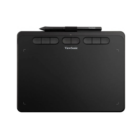 ViewSonic PF1020 Pen Tablet USB-C 10" Digital Creator Graphic Drawing Pad with Replaceable Nib Pen for PC, Desktop Computer, Laptop - Supports Windows & macOS