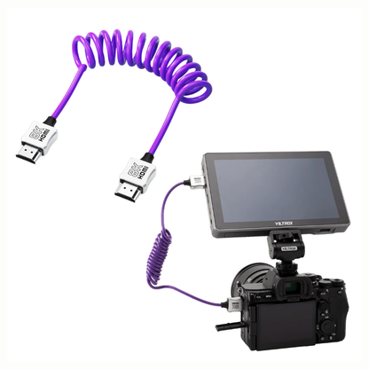 Viltrox 8K/60Hz UHD HDMI 2.1 High Definition Ultra-Fast HDMI Coiled Cable