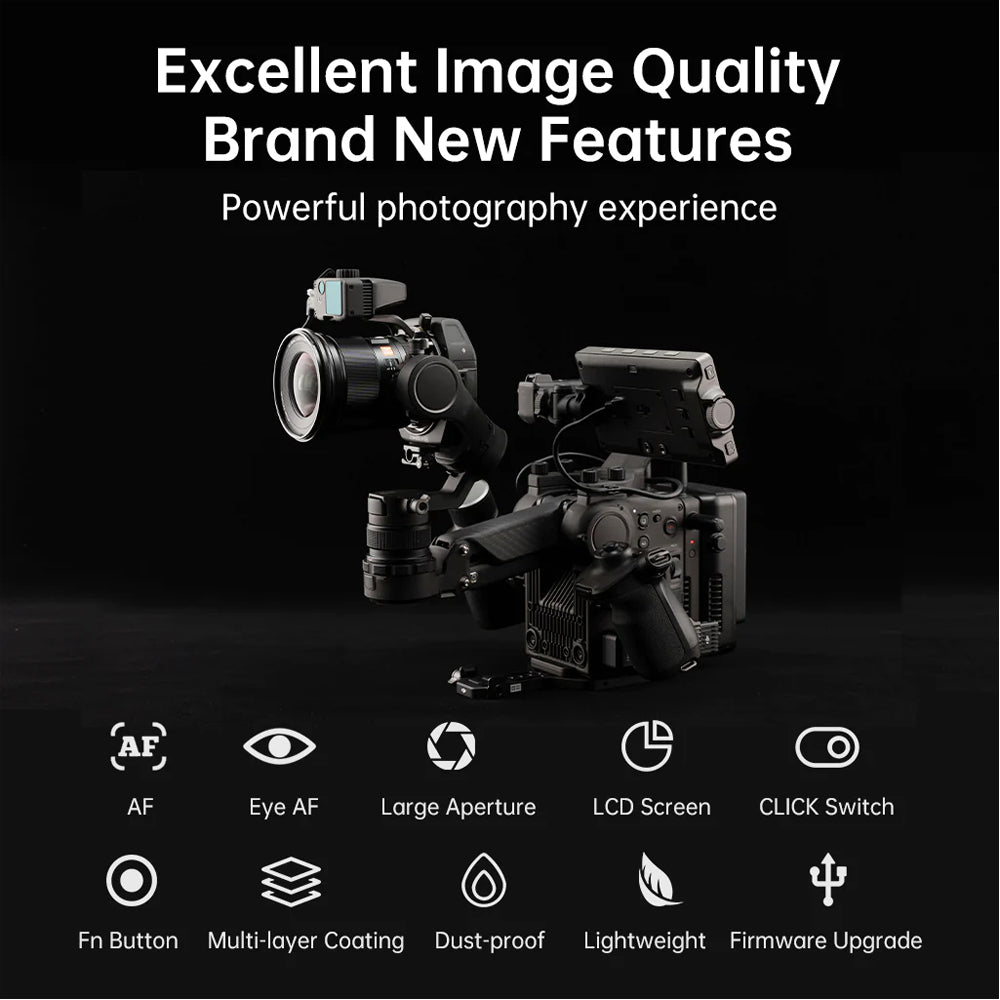 Viltrox AF 16mm f/1.8 Full Frame Ultra Wide Angle STM Autofocusing Prime Lens for Sony E-Mount Mirrorless Camera