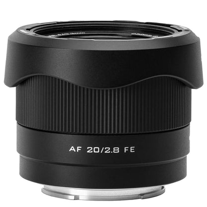 Viltrox AF 20mm f/2.8 FE Wide Angle Large Aperture STM Auto Focus Full Frame Prime Lens for Sony E-Mount Mirrorless Cameras | Black, White