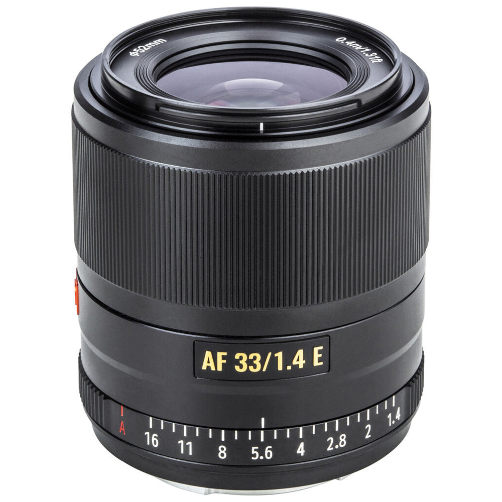 Viltrox AF 33mm f/1.4 E Prime Lens with APS-C Format, STM Autofocus Motor for Sony E-Mount Mirrorless Cameras