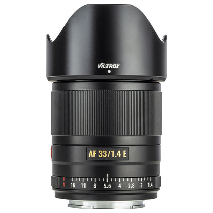 Viltrox AF 33mm f/1.4 E Prime Lens with APS-C Format, STM Autofocus Motor for Sony E-Mount Mirrorless Cameras