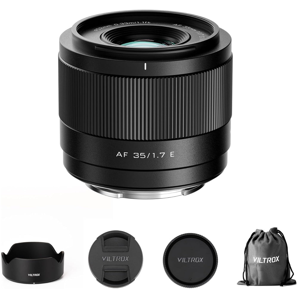 Viltrox AF 35mm F/1.7 Sony E / FUJIFILM X / Nikon Z STM APS-C Format Normal Length Prime Lens with High Quality Optics for Mirrorless Cameras