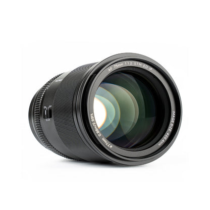 [CLEARANCE] Viltrox AF 75mm f/1.2 Z Telephoto Prime Lens with APS-C Format, STM Autofocus Motor and AF/MF Switch for Nikon Z-Mount Mirrorless Cameras