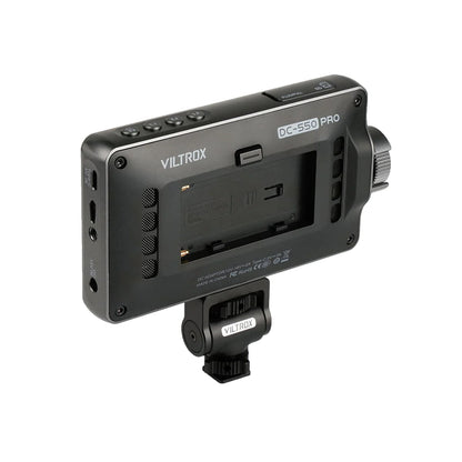 Viltrox DC-550 Lite 5.5" Full HD Touchscreen LCD Display Camera Monitor with 1200 Nits Brightness, 178° Ultra-wide Viewing Angle, Custom 3D LUTS, USB Type C Power Interface, HDMI 1.4 Output & Input Ports for Sony, Canon, Nikon