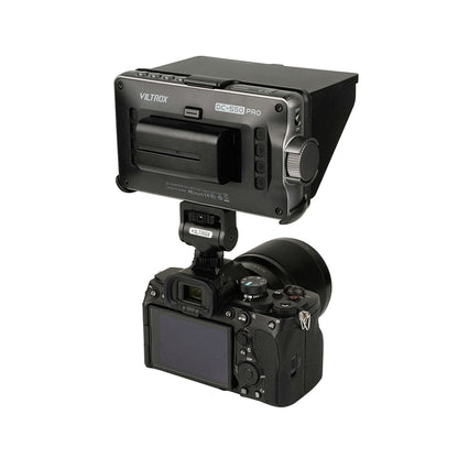 Viltrox DC-550 Lite 5.5" Full HD Touchscreen LCD Display Camera Monitor with 1200 Nits Brightness, 178° Ultra-wide Viewing Angle, Custom 3D LUTS, USB Type C Power Interface, HDMI 1.4 Output & Input Ports for Sony, Canon, Nikon
