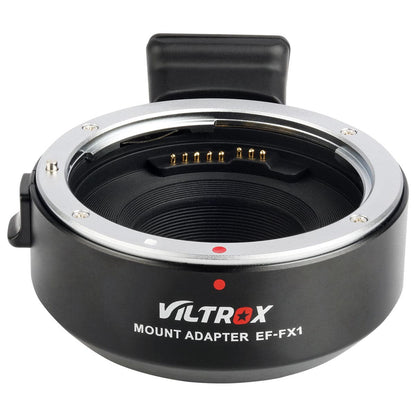 [CLEARANCE] Viltrox EF-FX1 Pro AF Autofocus Adapter for Canon EF/EF-S Lens to FUJIFILM X-Mount Camera with Aperture Control Ring, EXIF and IS Support and USB Type-C Firmware Upgrade Interface