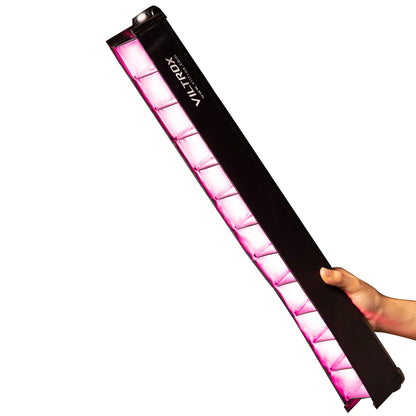Viltrox K60 Single / Double 20W RGB 2200mAh Handheld Light Stick with OLED Display, Mobile App, Remote and Control Panel Support and 26 Light Effect Presets for Photo and Video